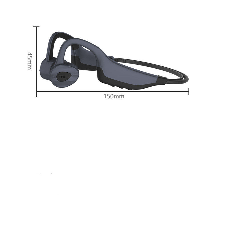 KTX-066515 Waterproof Bone Conduction Bluetooth Headset with 4-16GB Memory and 10m Range