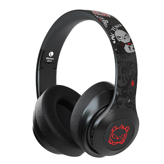 KTX-356115 5.0 Bluetooth Headset for Music and Sports with Subwoofer, Multi-Point Connection, Power Display, and Voice Control