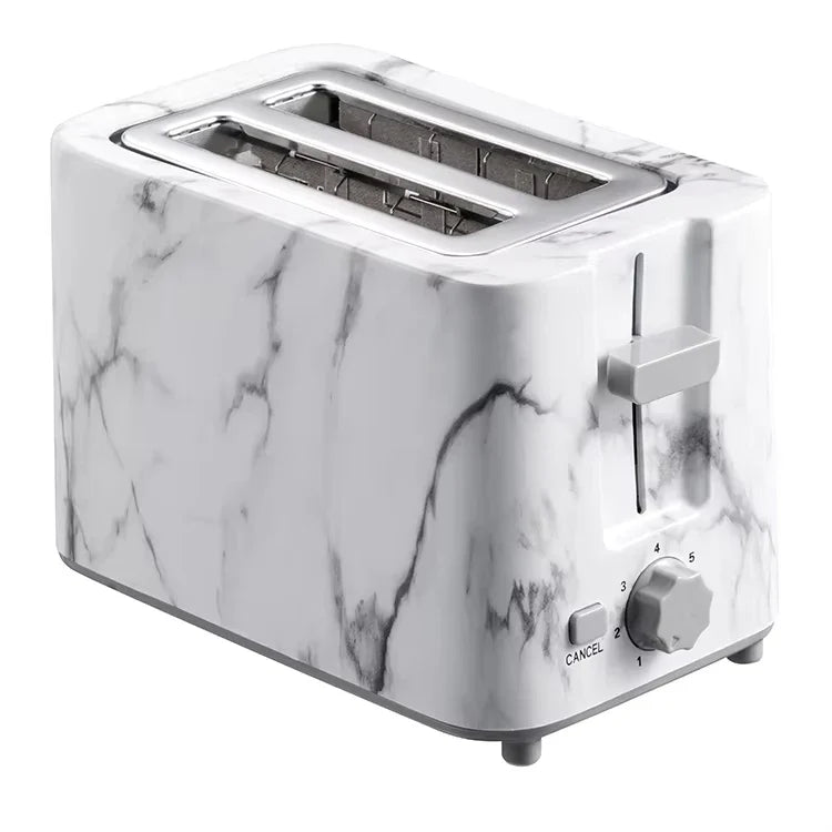 KTX-861715 700W Electric 2-Slice Bread Toaster with Custom Logo and Plastic Housing