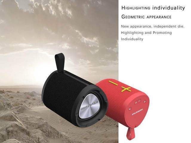 KTX-742739 Portable 2.1 Bluetooth Speaker with 5W Output, Waterproof, Dustproof, and 5-Hour Playtime