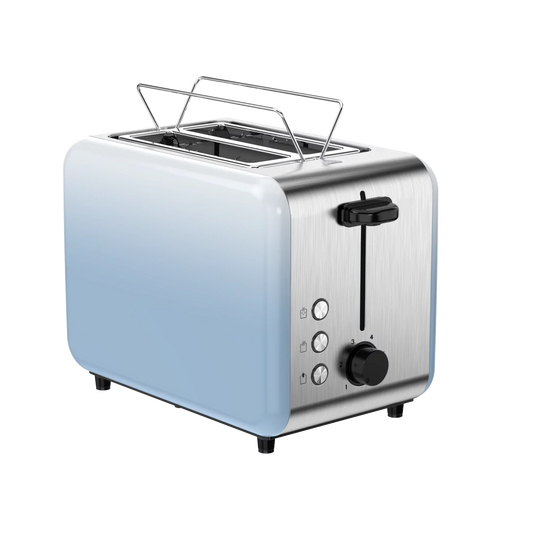 KTX-487763 Stainless Steel Electric Pop-Up Toaster for Bread and Sandwiches