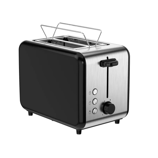 KTX-487763 Stainless Steel Electric Pop-Up Toaster for Bread and Sandwiches