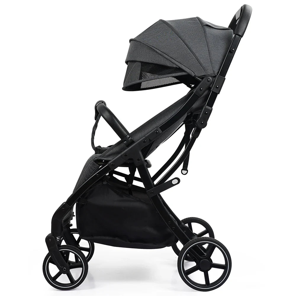 KTX-976275 Luxury Lightweight 3-in-1 Baby Stroller with Car Seat and Gravity Folding System