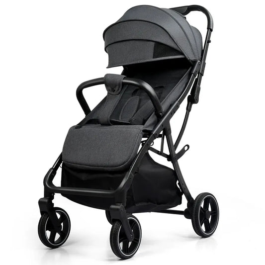 KTX-976275 Luxury Lightweight 3-in-1 Baby Stroller with Car Seat and Gravity Folding System