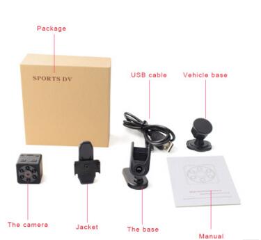KTX-608403 Compact Wireless Mini Camera with 1080P Resolution and IR Night Vision