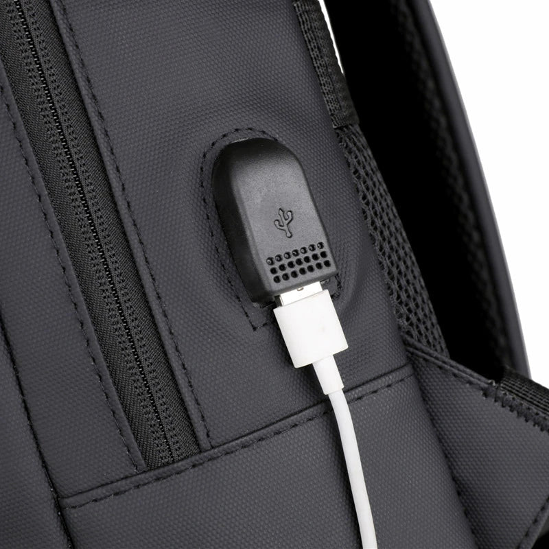 KTX-125331 Waterproof USB Charging Laptop Backpack with Large Capacity for Business Travel