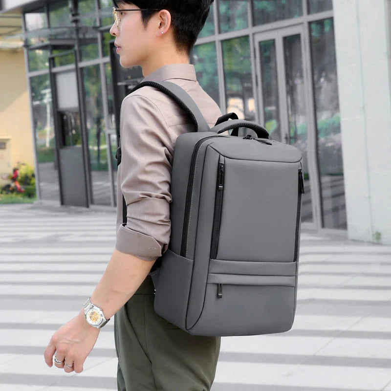 KTX-125331 Waterproof USB Charging Laptop Backpack with Large Capacity for Business Travel