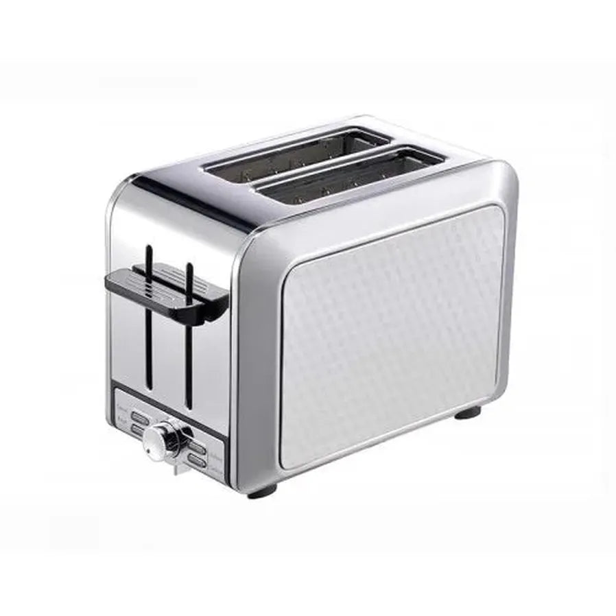 KTX-223315 850W Stainless Steel 2-Slice Toaster with Wide Slots and Multi-Function Settings