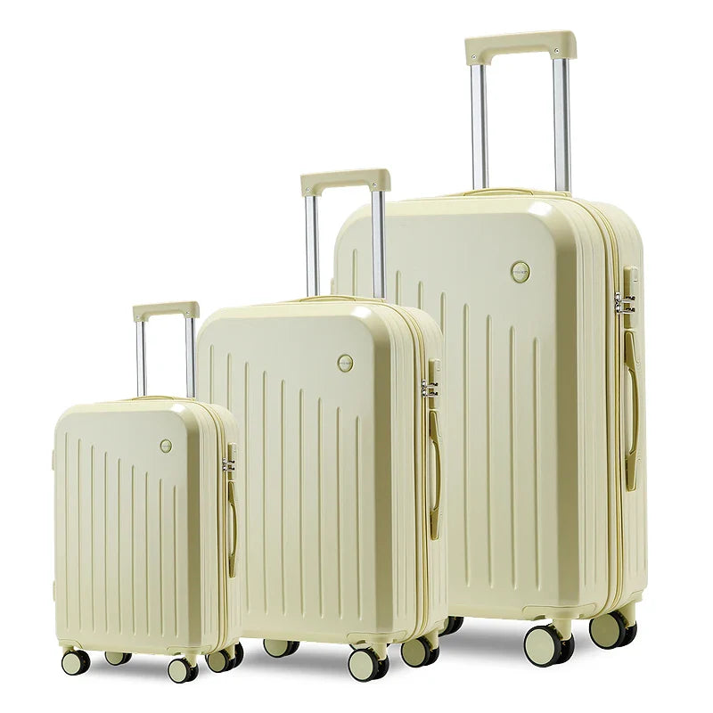 KTX-457939 Kone Set of 4 Travel Suitcases - Stylish and Functional Luggage Set, 28-inch and 3-Piece Configuration