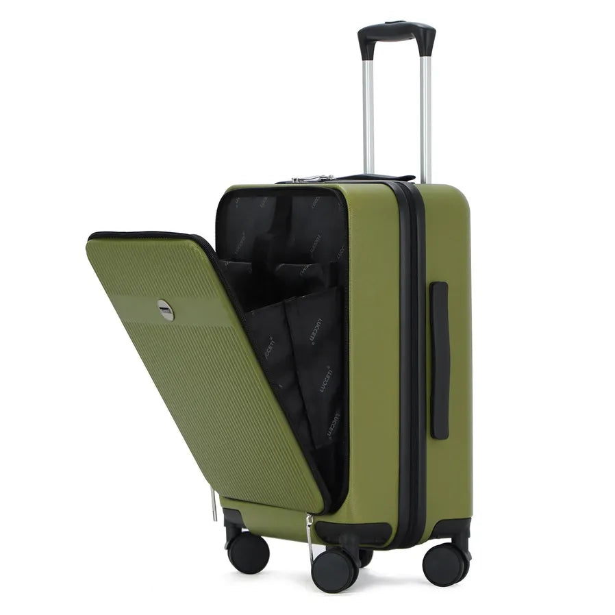 KTX-289491 Lightweight 20-inch ABS and PC Hard Shell Trolley Suitcase for Travel
