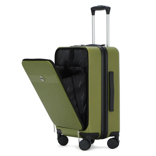 KTX-289491 Lightweight 20-inch ABS and PC Hard Shell Trolley Suitcase for Travel