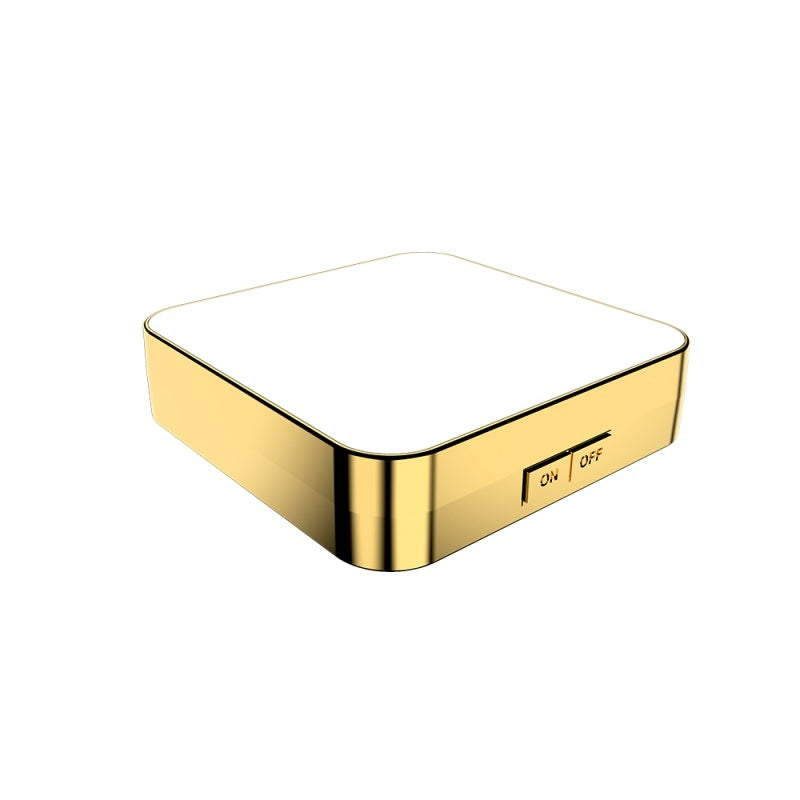 KTX-466515 4x Magnification Makeup Mirror with Adjustable Brightness and Three Lighting Modes