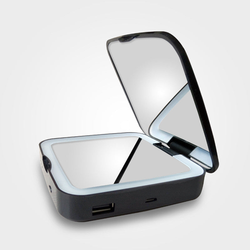 KTX-466515 4x Magnification Makeup Mirror with Adjustable Brightness and Three Lighting Modes