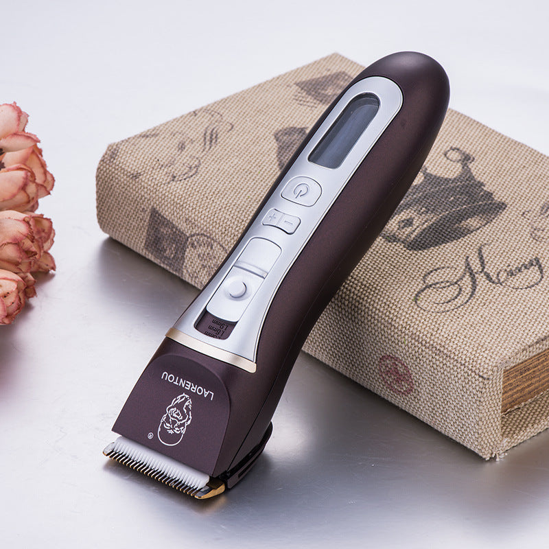 KTX-483987 Rechargeable Electric Pet and Child Hair Clippers with Limit Combs and Accessories