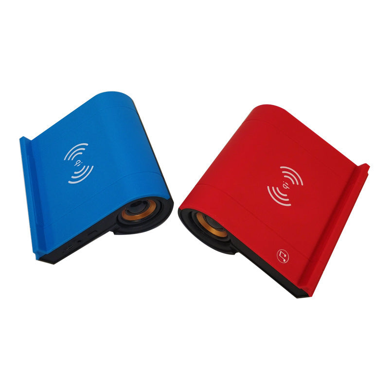 KTX-134803 Creative Wireless Bluetooth Speaker with Wireless Charging and Shaking Sound, 15W Output Power, 1200mAh Battery Capacity