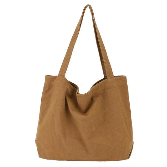 KTX-381715 Casual Large Capacity Retro Tote Bag for Women