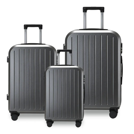 KTX-505363 Universal Travel Duffel Set with Trolley Handle – Durable ABS Luggage for Men and Women