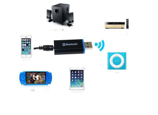 KTX-656147 Bluetooth 5.0 Car Audio Receiver Adapter with 5m Wireless Range