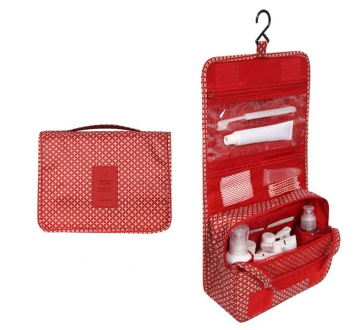 JMT-250570 Travel Cosmetic Wash Bag with Hanging Handle - Convenient and Stylish Storage Solution