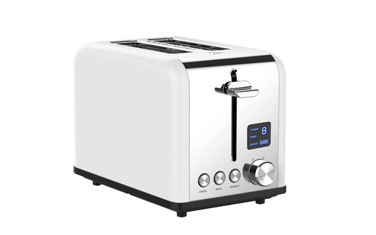 KTX-666259 Toaster 2 Slice Stainless Steel with LED Timer Display