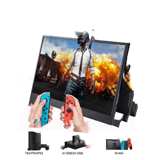 KTX-470739 Portable LCD Display Screen with IPS Technology – 16:9 Aspect Ratio, 1920x1080 Resolution, HDMI and Type-C Connectivity