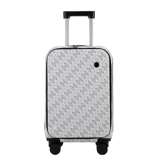 KTX-520019 Vintage Mini Suitcase Party Favour – Small Carry-On Luggage with Cup Holder