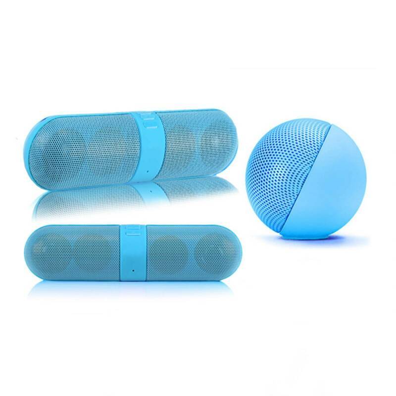 KTX-709971 Portable Bluetooth Audio Speaker with Built-in Lithium Battery, 6 Hours Playtime, USB Interface, and Card Insertion Function