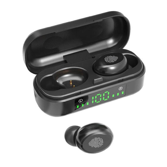 KTX-883411 Touch Digital Display Bluetooth Headset with Stereo Sound and Multipoint Connection