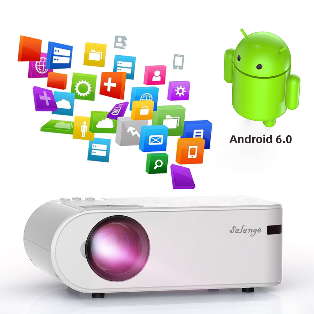 KTX-752147 720p Portable Smart Projector P62 for Home and Office Use - Compact HD Projection with Versatile Color Options