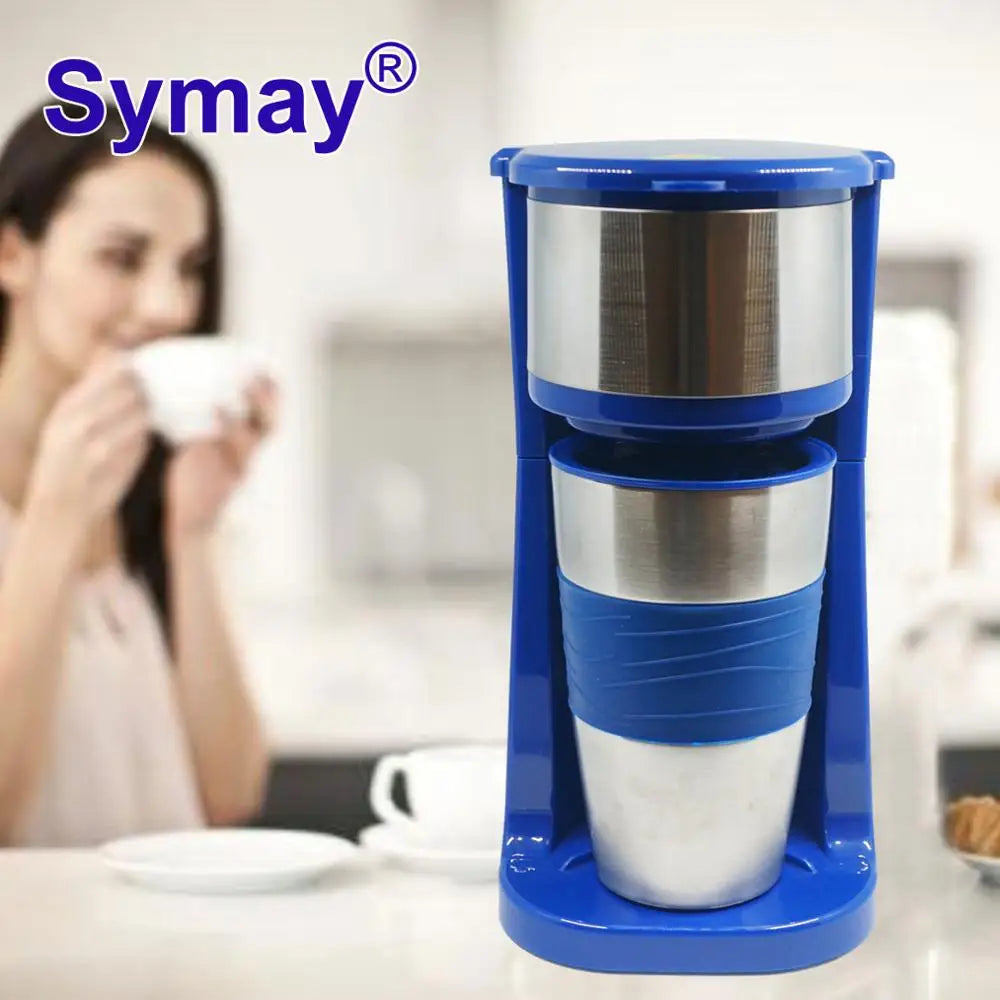 KTX-720275 Portable 420ml Drip Coffee Maker for Travel and Home Use