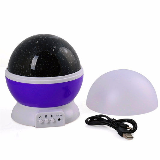 KTX-846995 Starry Sky Projector Lamp with 12 Constellations – Multi-Color LED Night Light for Romantic Atmosphere