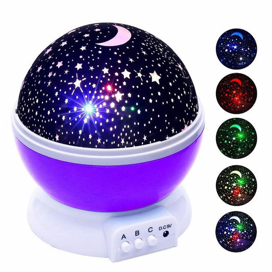 KTX-846995 Starry Sky Projector Lamp with 12 Constellations – Multi-Color LED Night Light for Romantic Atmosphere