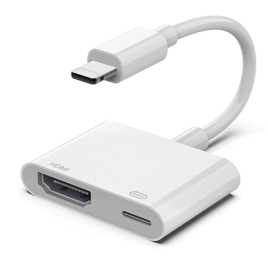 KTX-462675 HDMI Projector Adapter Cable - 1080P Resolution, 0.18m Length, On-Screen Converter in White