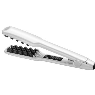 KTX-401491 Hair Fluffy Splint - Tourmaline Ceramic Hair Straightener for Wet and Dry Styling, 150W, 5 Temperature Settings