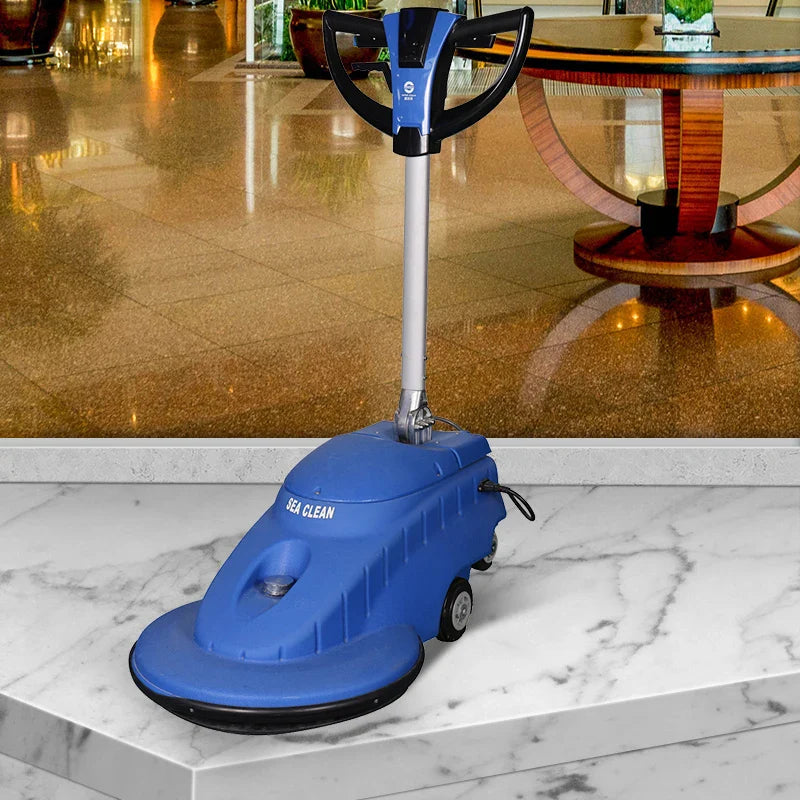 KTX-060307 High-Speed 20-Inch Polishing Machine with Butterfly Handle and 1500 RPM for Professional Waxing