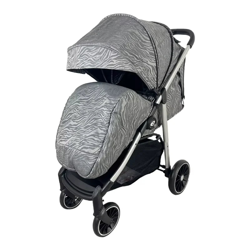 KTX-796627 Foldable Twin Stroller for Travel with Foot Covers – Suitable for Children Up to 3 Years