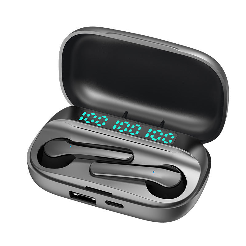 KTX-405843 Bluetooth Stereo Earbuds with Noise Reduction and Touch Controls - Multi-Point Connection, NFC, and Voice Control