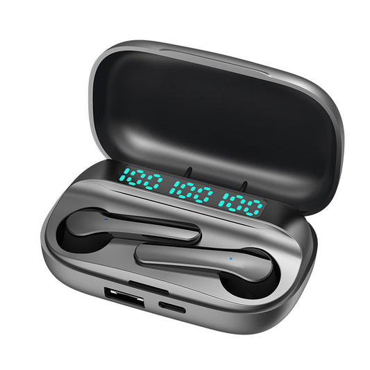 KTX-405843 Bluetooth Stereo Earbuds with Noise Reduction and Touch Controls - Multi-Point Connection, NFC, and Voice Control