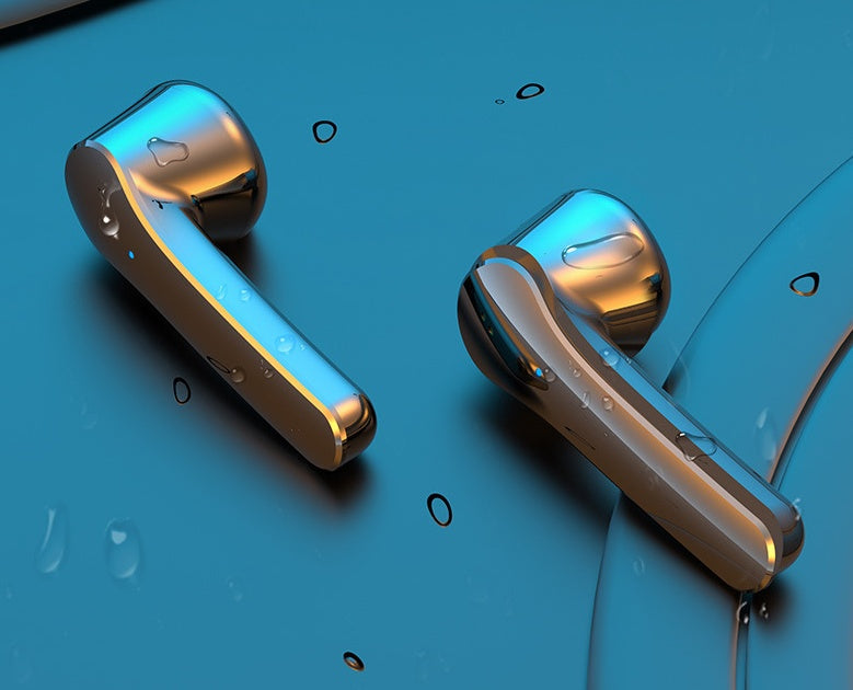 KTX-405843 Bluetooth Stereo Earbuds with Noise Reduction and Touch Controls - Multi-Point Connection, NFC, and Voice Control