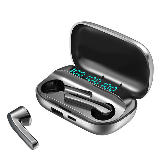 KTX-405843 Bluetooth Stereo Earbuds with Noise Reduction and Touch Controls - Multi-Point Connection, NFC, and Voice Control