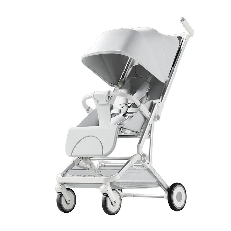 KTX-943507 Lightweight Folding Baby Stroller with Detachable Canopy and Breathable Backrest for Travel