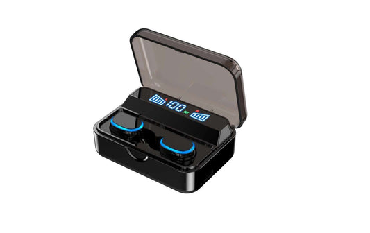 KTX-723027 Wireless Binaural Bluetooth Headset with Power Display and Long Battery Life