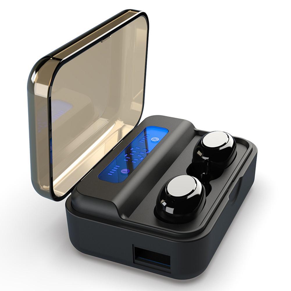KTX-723027 Wireless Binaural Bluetooth Headset with Power Display and Long Battery Life