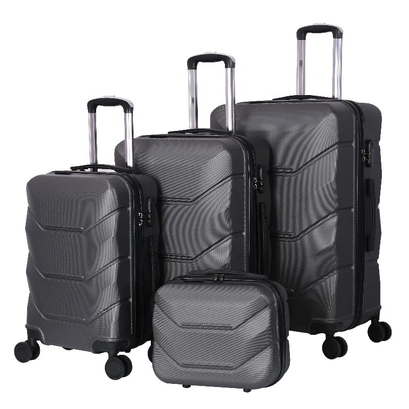 KTX-995731 Carry-On Hard Shell Suitcases – 20", 24", and 28" Travel Luggage Sets