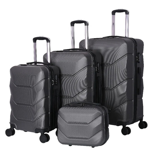 KTX-995731 Carry-On Hard Shell Suitcases – 20", 24", and 28" Travel Luggage Sets