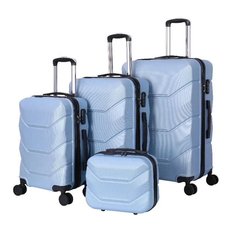 KTX-995731 Carry-On Hard Shell Suitcases – 20", 24", and 28" Travel Luggage Sets