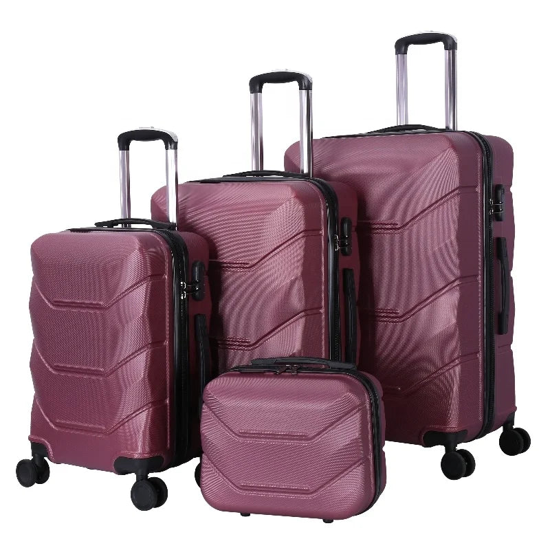 KTX-995731 Carry-On Hard Shell Suitcases – 20", 24", and 28" Travel Luggage Sets