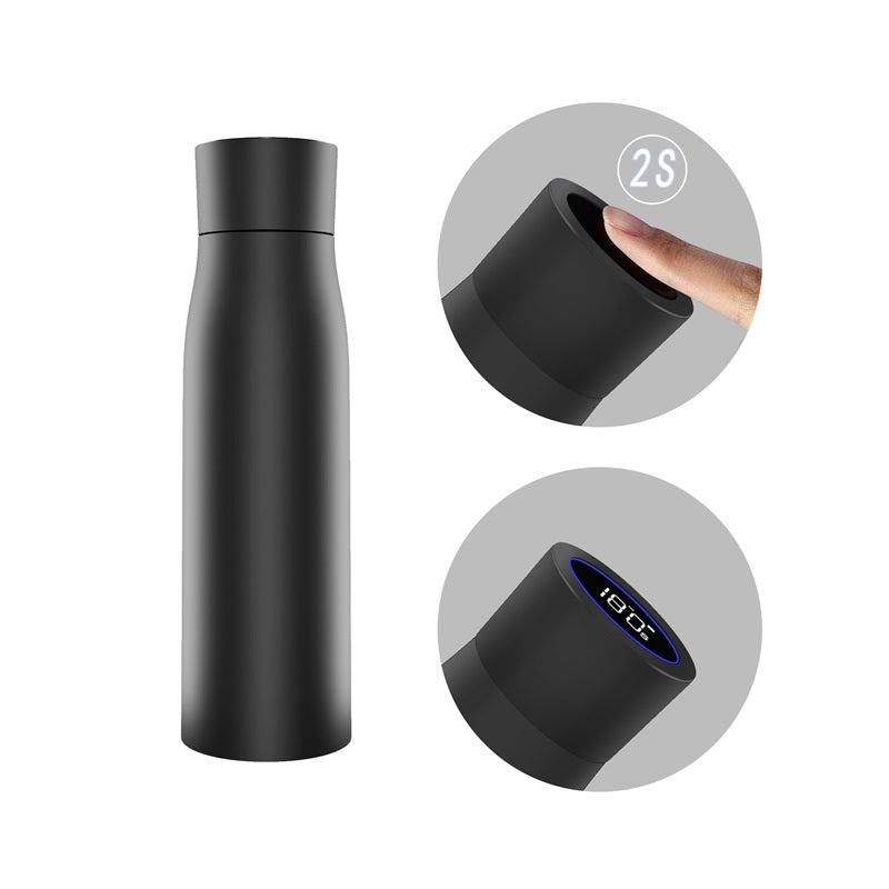 KTX-436499 Smart Insulated Stainless Steel Water Bottle with Temperature Display