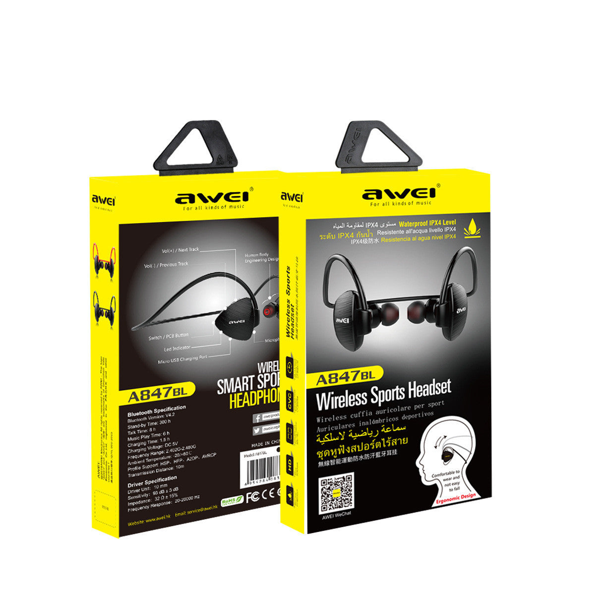 KTX-865747 Wireless Stereo Bluetooth Earbuds with Call Function and Voice Control