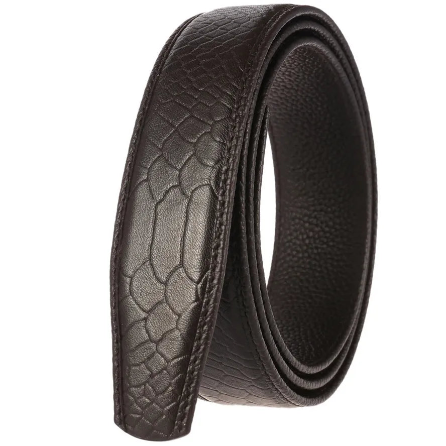 KTX-715795 Men's Cowhide Leather Belt - Durable and Stylish Leather Accessory